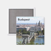 Budapest, Ungarn, Budapest, Buda... Magnet (Vorderseite/Rückseite)