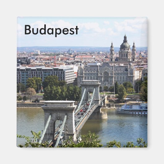 Budapest, Ungarn, Budapest, Buda... Magnet (Vorne)