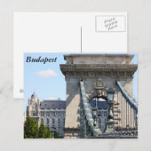 Budapest, Ungarn, Budapest, Buda... Postkarte (Vorne/Hinten)
