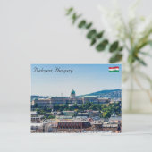 Budapest, Ungarn - Burg Buda Postkarte (Stehend Vorderseite)