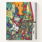 Budapest, Ungarn | City Map Notizblock (Rückseite)