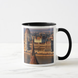 Budapest, Ungarn, die Donau, Parlament Tasse