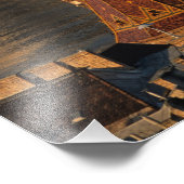 Budapest, Ungarn, Donau Fluss, Parlament Fotodruck (Ecke)