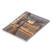 Budapest, Ungarn, Donau Fluss, Parlament Notizblock (Rotiert)