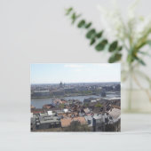 Budapest Ungarn Donau Fluss Postkarte (Stehend Vorderseite)