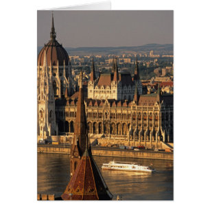 Budapest, Ungarn, Donau, Parlament