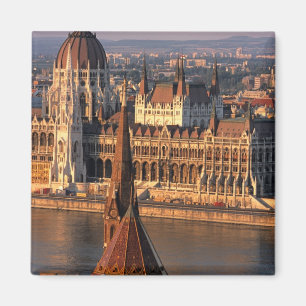 Budapest, Ungarn, Donau, Parlament Magnet