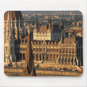 Budapest, Ungarn, Donau, Parlament Mousepad