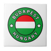 Budapest Ungarn Fliese (Vorderseite)
