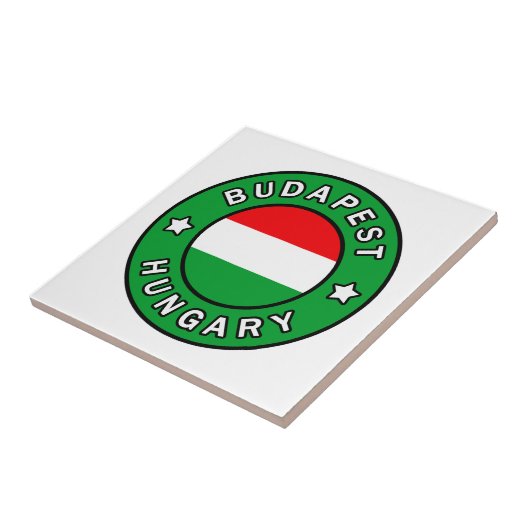 Budapest Ungarn Fliese (Seite)