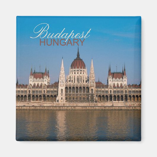 Budapest Ungarn Foto Souvenir Kühlschrankmagnete Magnet (Vorne)