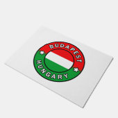 Budapest Ungarn Fußmatte (Schrägansicht)