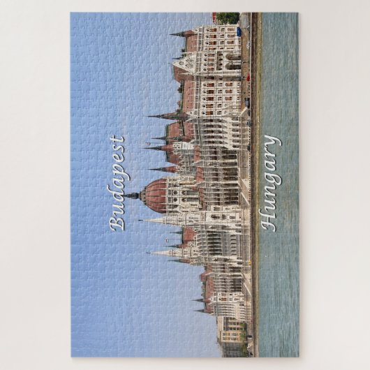 Budapest, Ungarn, Gebäude des Parlaments Puzzle (Vertikal)