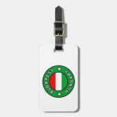 Budapest Ungarn Gepäckanhänger (Vorderseite vertikal)