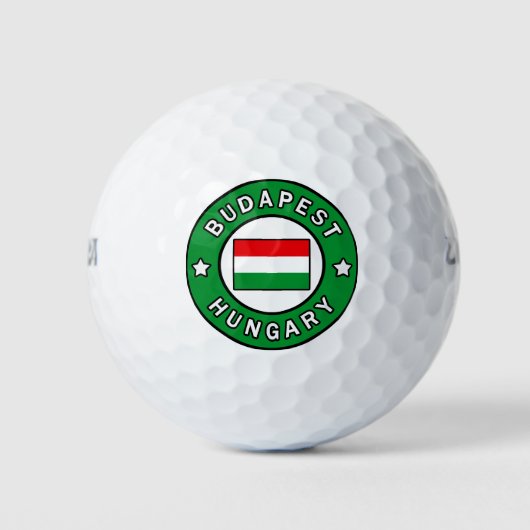 Budapest Ungarn Golfball (Vorderseite)