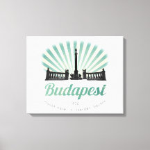 Budapest, Ungarn, Heldenplatz, Magyarposter