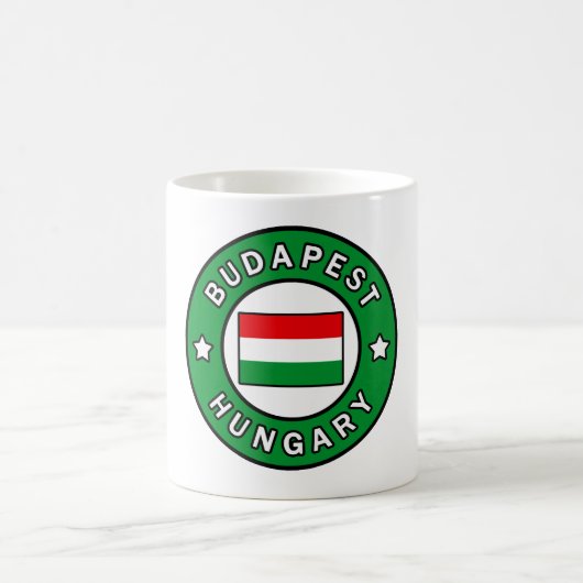 Budapest Ungarn Kaffeetasse (Mittel)