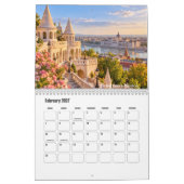 Budapest Ungarn Kalender (Feb 2027)