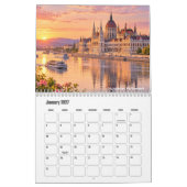 Budapest Ungarn Kalender (Jan 2027)