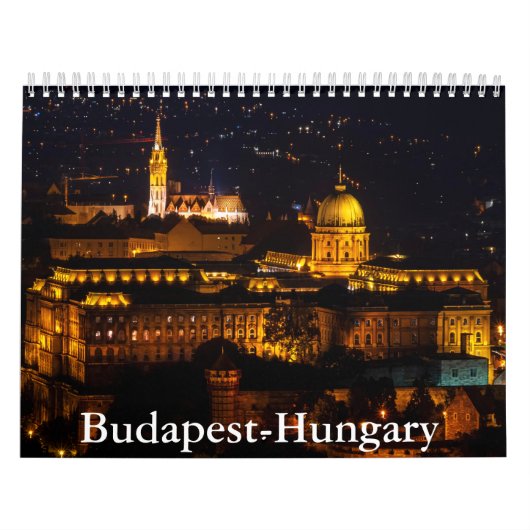 Budapest-Ungarn-Kalender Kalender (Titelbild)