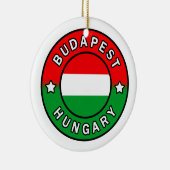 Budapest Ungarn Keramik Ornament (Rechts)