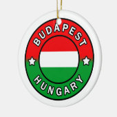 Budapest Ungarn Keramik Ornament (Links)