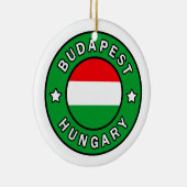 Budapest Ungarn Keramik Ornament (Rechts)