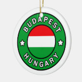 Budapest Ungarn Keramik Ornament (Links)