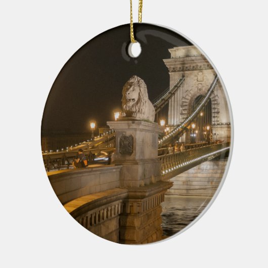 Budapest, Ungarn Keramik Ornament (Links)