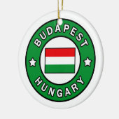 Budapest Ungarn Keramik Ornament (Links)