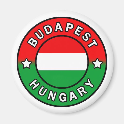 Budapest Ungarn Magnet (Vorne)