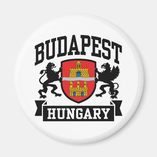 Budapest Ungarn Magnet (Vorne)