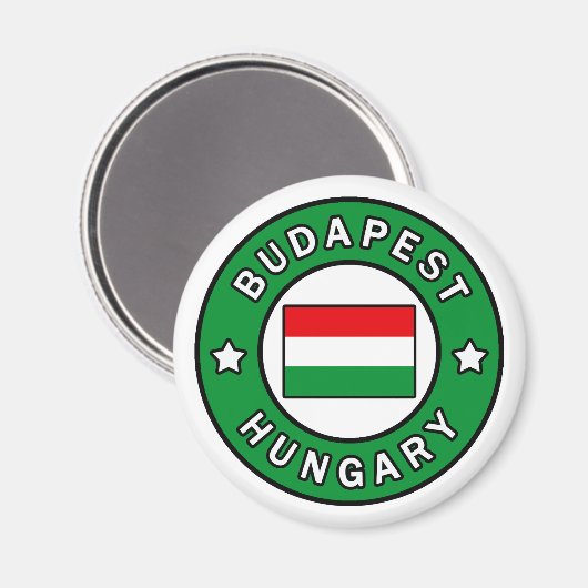 Budapest Ungarn Magnet (Vorderseite/Rückseite)