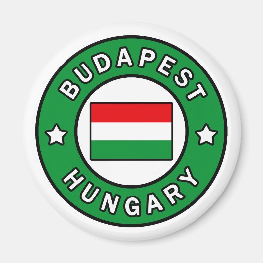 Budapest Ungarn Magnet (Vorne)