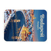 Budapest Ungarn Magnet (Horizontal)