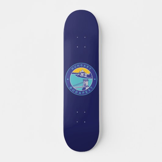 Budapest, Ungarn, Magyar, Donau Skateboard (Vorne)