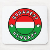 Budapest Ungarn Mousepad (Vorne)