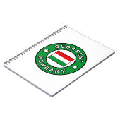 Budapest Ungarn Notizblock (Linke Seite)