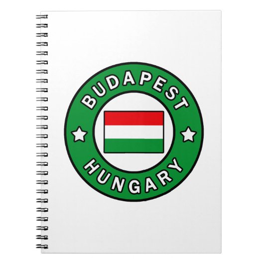 Budapest Ungarn Notizblock (Vorderseite)