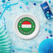 Budapest Ungarn Pappteller (Party)