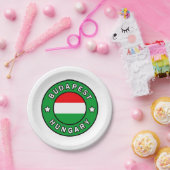 Budapest Ungarn Pappteller (Party)