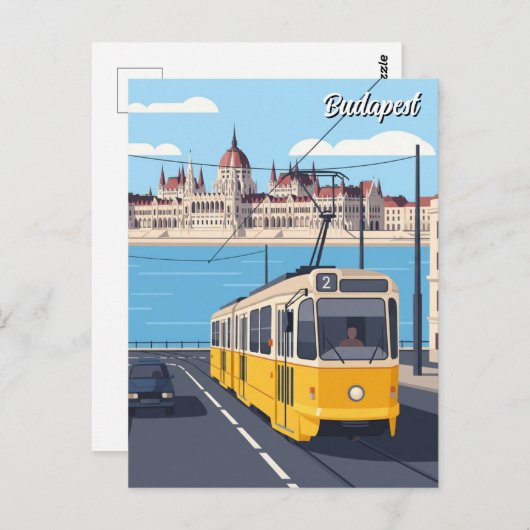 Budapest Ungarn Parlament Gebäude Reisen Postkarte (Vorne/Hinten)