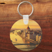 Budapest Ungarn Parlament Gebäude Reisen Schlüsselanhänger (Vorderseite)