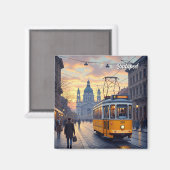 Budapest Ungarn Parlamentsgebäude Reise Magnet (Vorderseite/Rückseite)