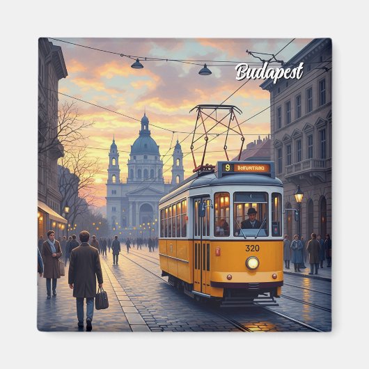 Budapest Ungarn Parlamentsgebäude Reise Magnet (Vorne)