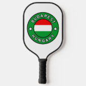 Budapest Ungarn Pickleball Schläger (Rückseite)