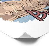 Budapest - Ungarn.png Poster (Ecke)