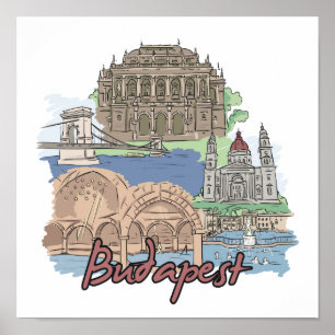 Budapest - Ungarn.png Poster