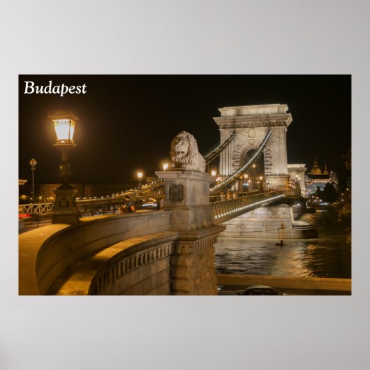 Budapest, Ungarn Poster (Vorne)