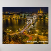 Budapest, Ungarn Poster (Vorne)